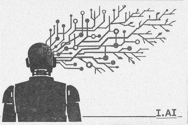 Artwork for the I, AI story series