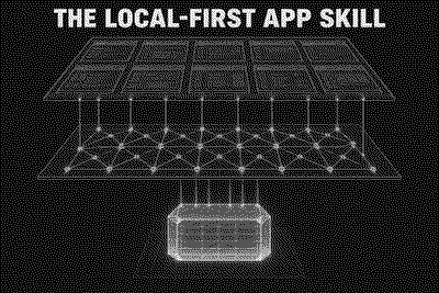 Illustration for The Local-First App Skill